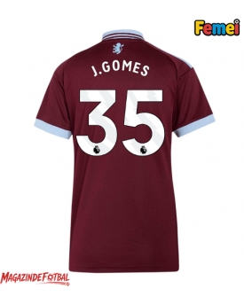 Aston Villa Joao Gomes #35 Tricou Fotbal Replică 2026-27 Femei Acasa Aston Villa Joao Gomes #35 Tricou Fotbal Replică 2026-27 Femei Acasa